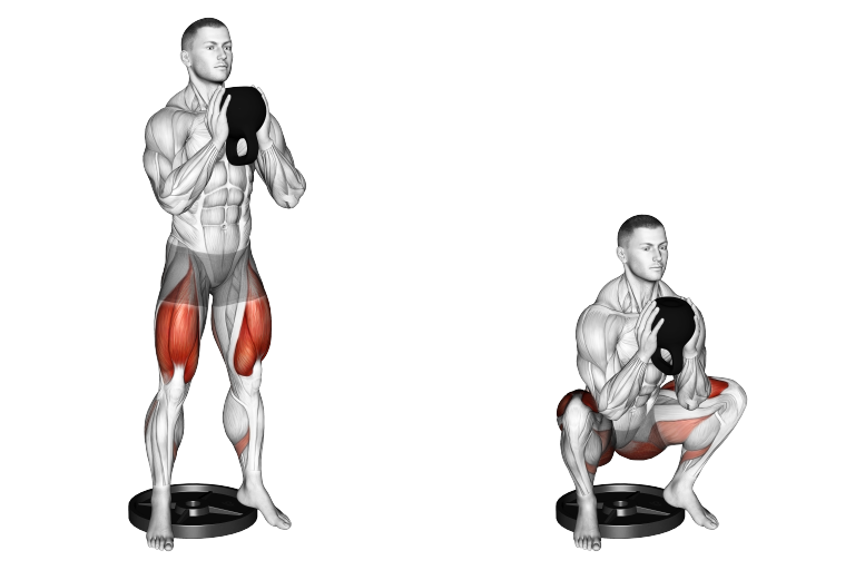 Goblet Cyclist Squat