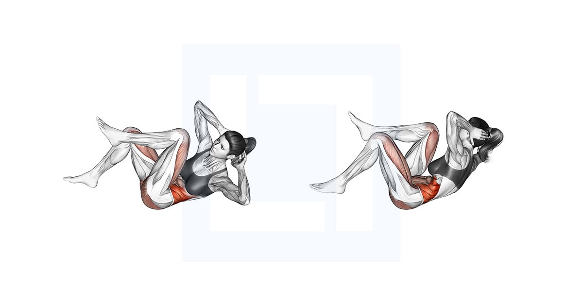 Crunch avec rotation