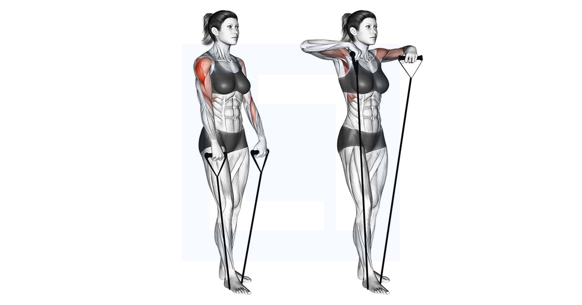 Upright Row avec bande