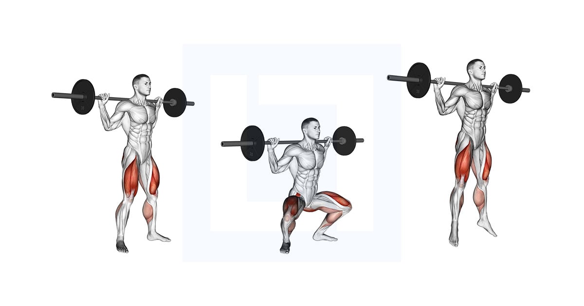 Jump squat à la barre