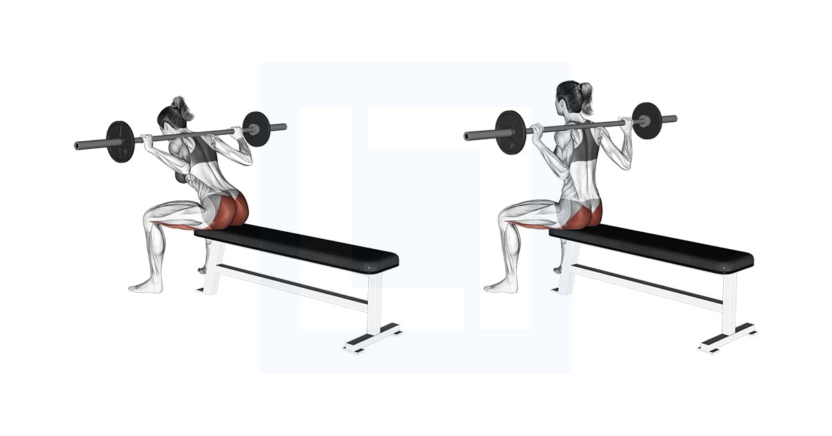 Barbell assis Good Morning