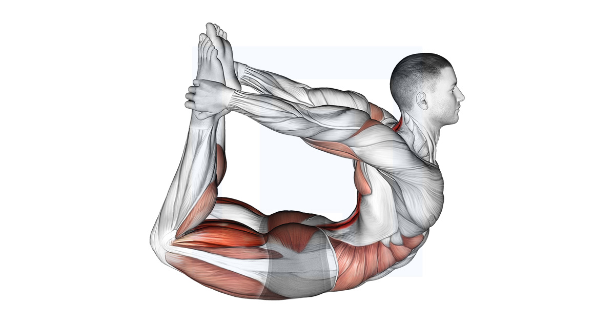 Bow Yoga Pose