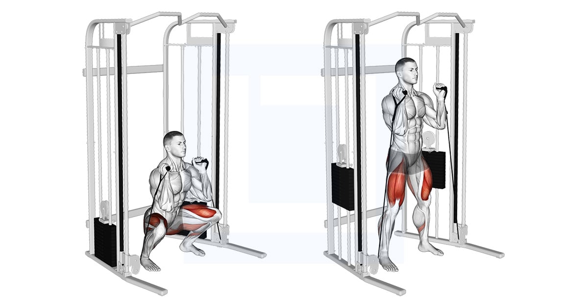 Front Squat à la poulie