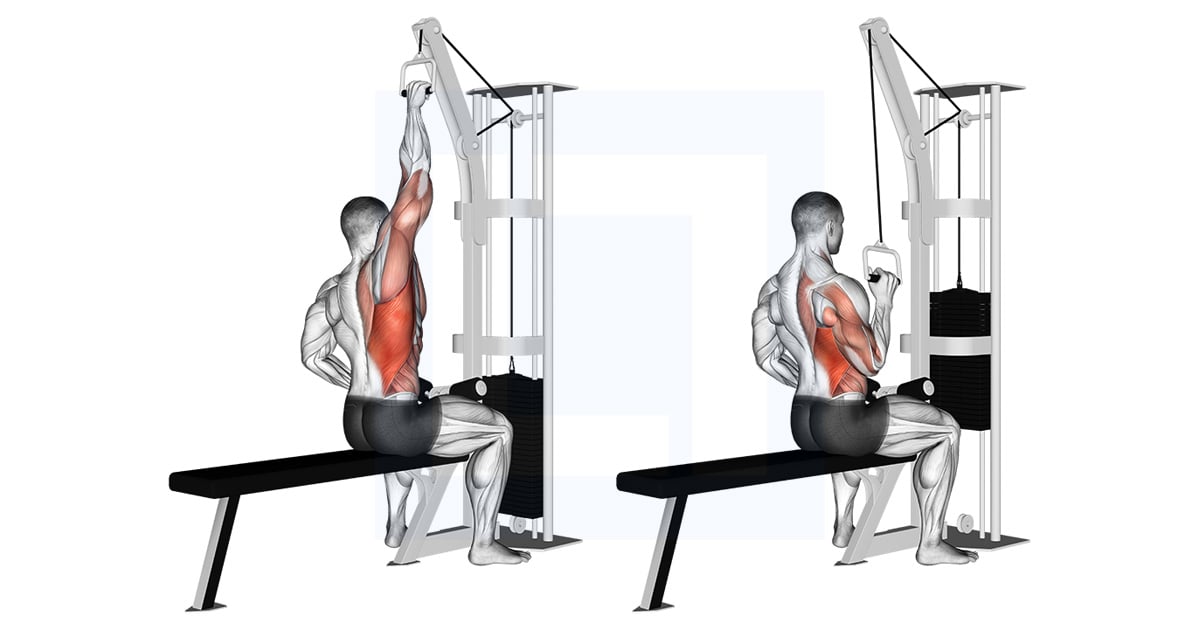 Poulie One Arm Lat Pulldown