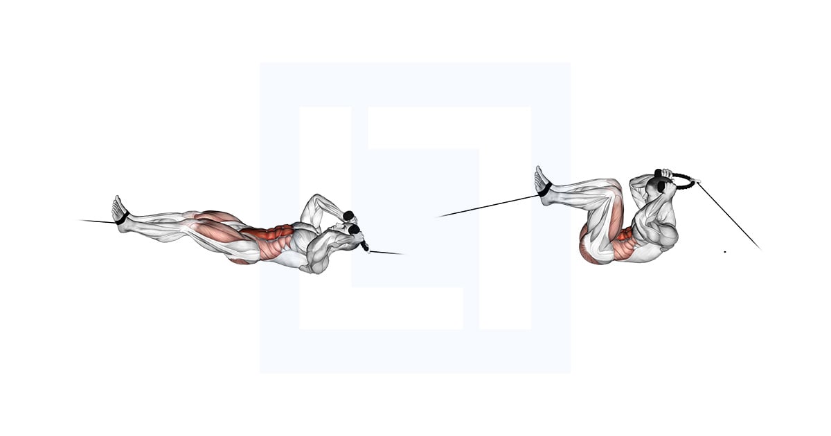 Poulie Tuck Reverse Crunch