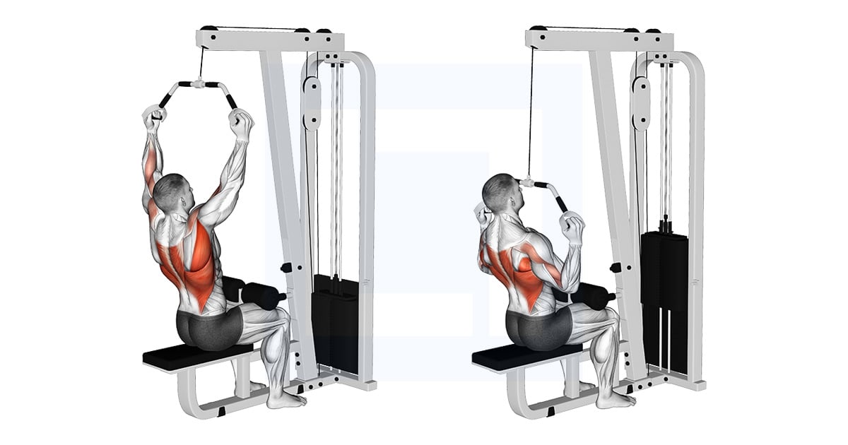 Poulie Wide Neutral Grip Pulldown