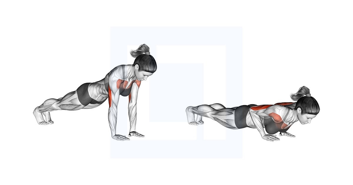 Close Grip Pompes