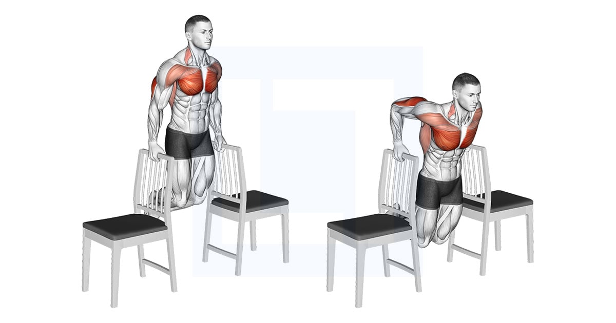 Dips entre chaise