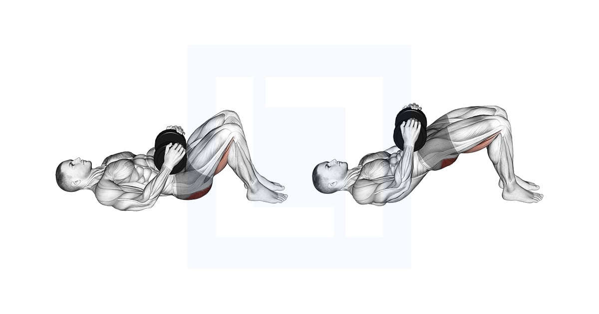 Haltères Glute Bridge
