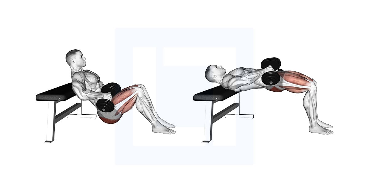 Haltères Hip thrust