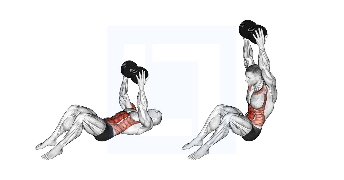 Haltères Overhead Sit Up