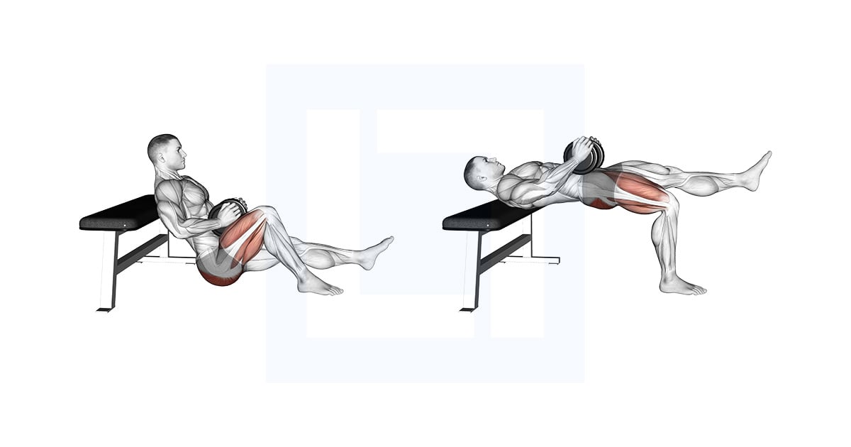 Haltères Une jambe Hip thrust