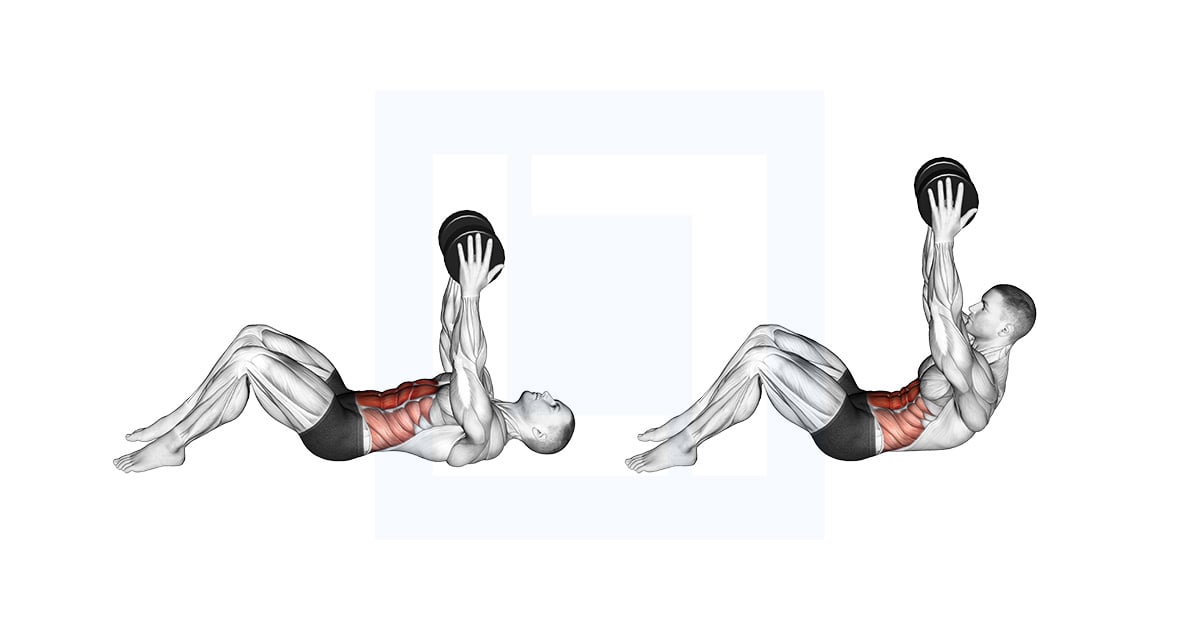 Haltères Straight Arm Crunch