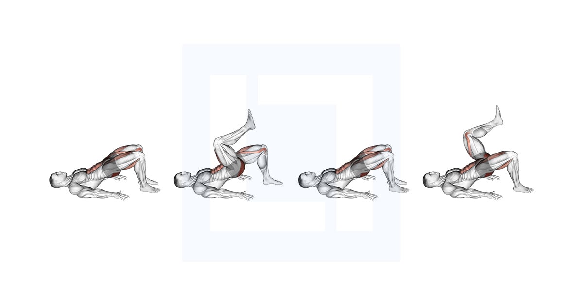 Glute Bridge March