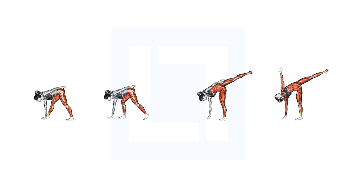 Half Moon Pose Ardha Chandrasana