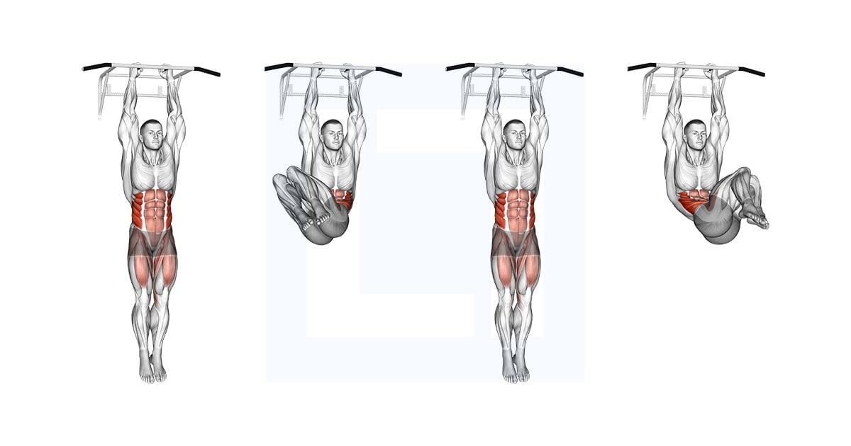 Hanging Oblique Knee Élévation