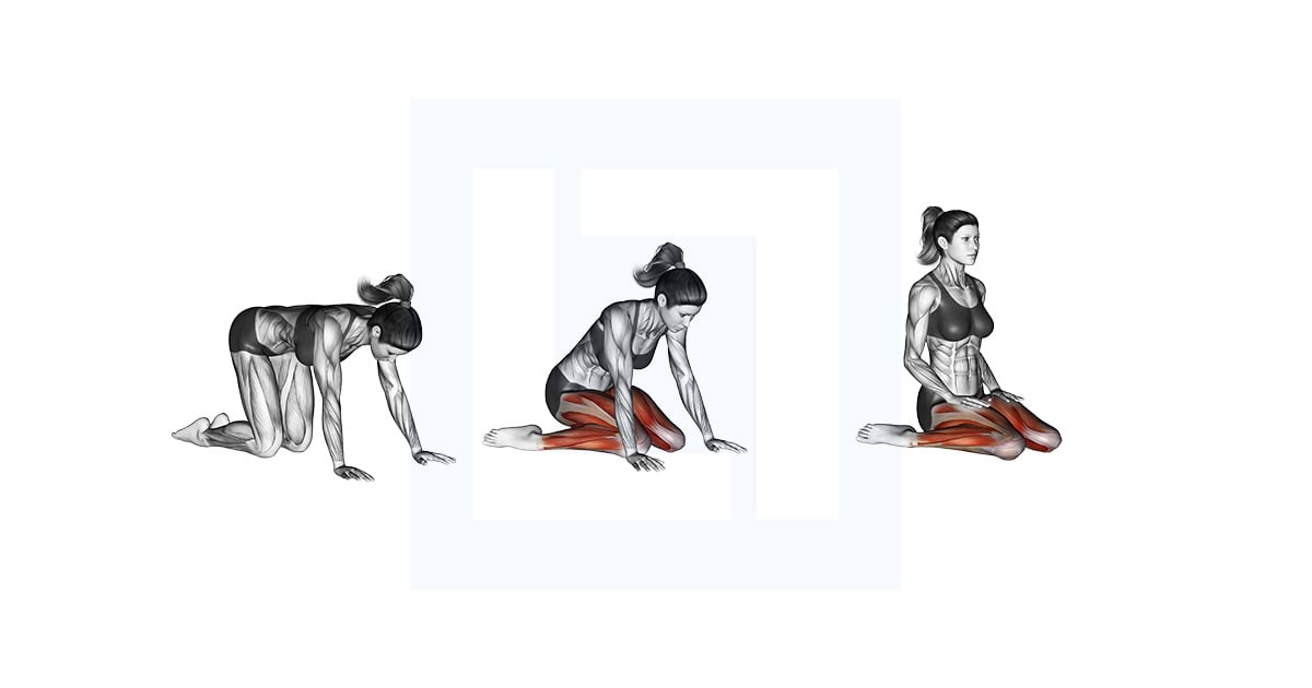 Hero Pose Virasana