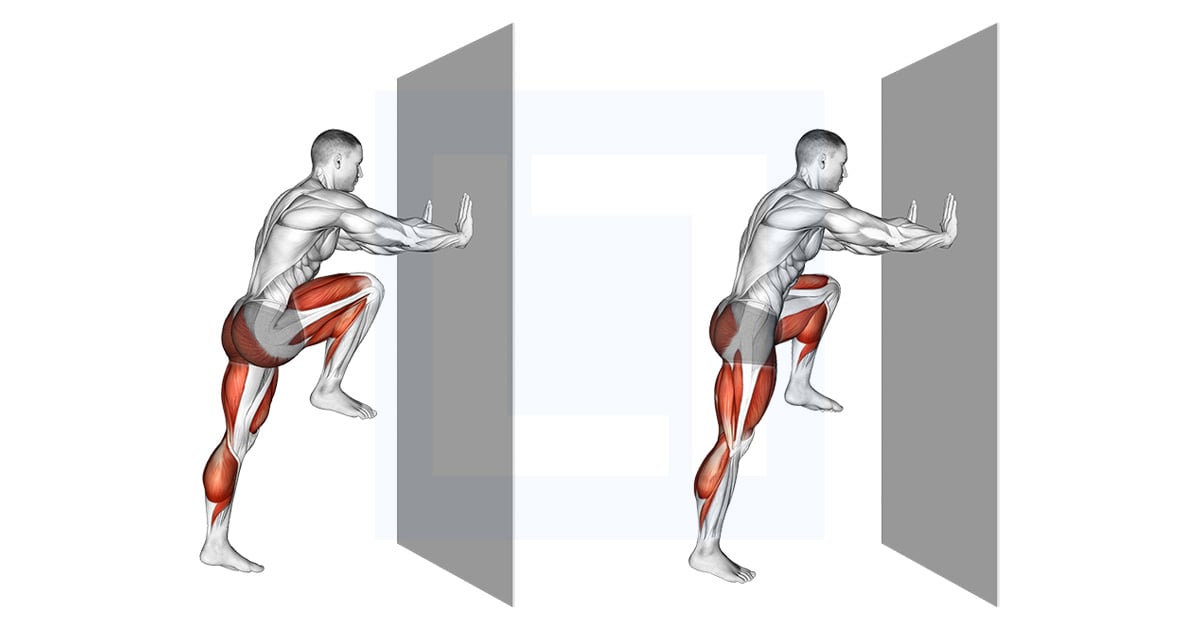 High Knee Against Wall