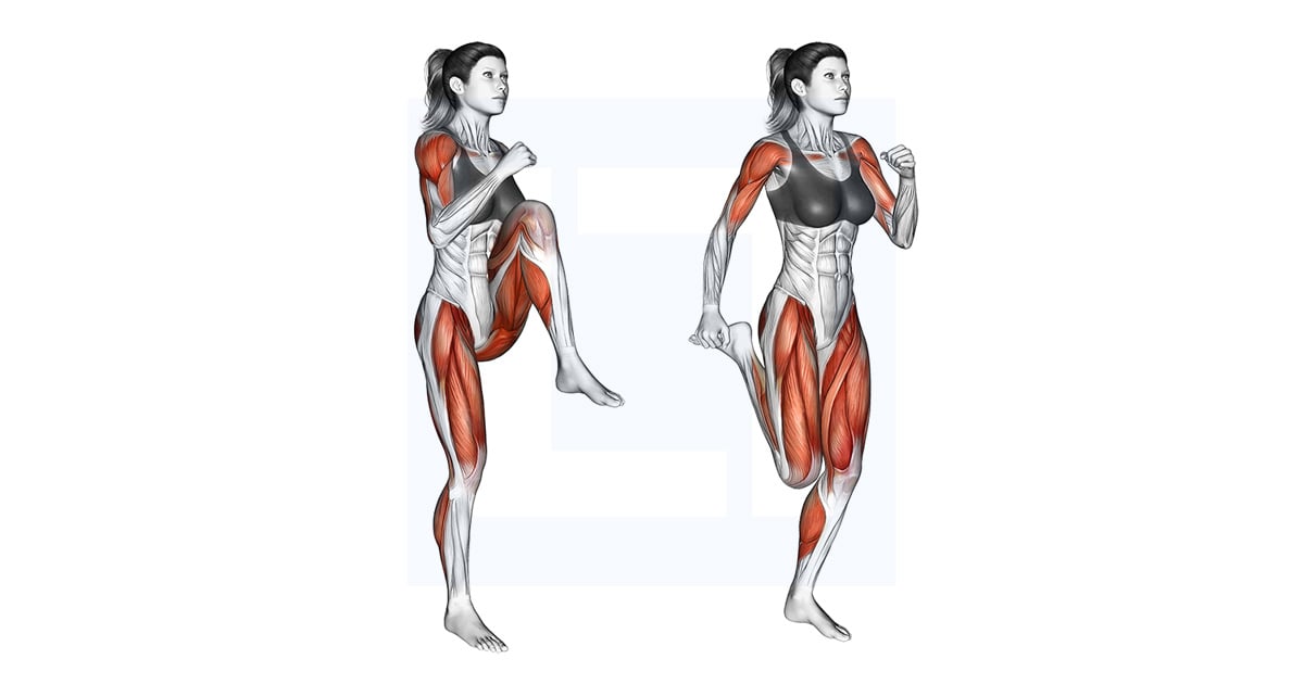 High Knees Butt Kicks