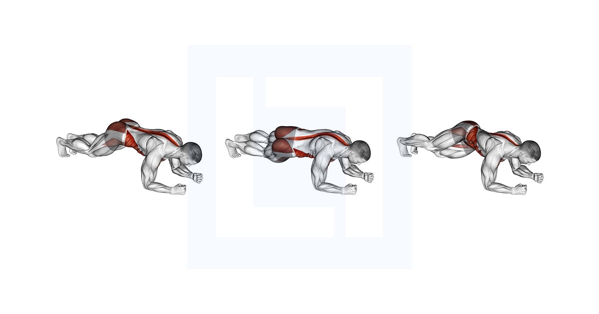 Hip Roll Planche