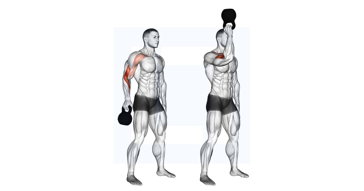 Kettlebell Bottoms Up Épaulé From the Hang Position