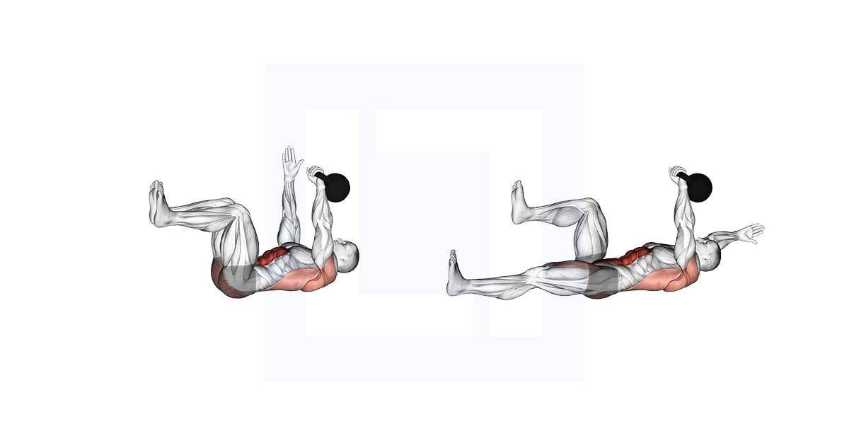 Kettlebell Dead Bug