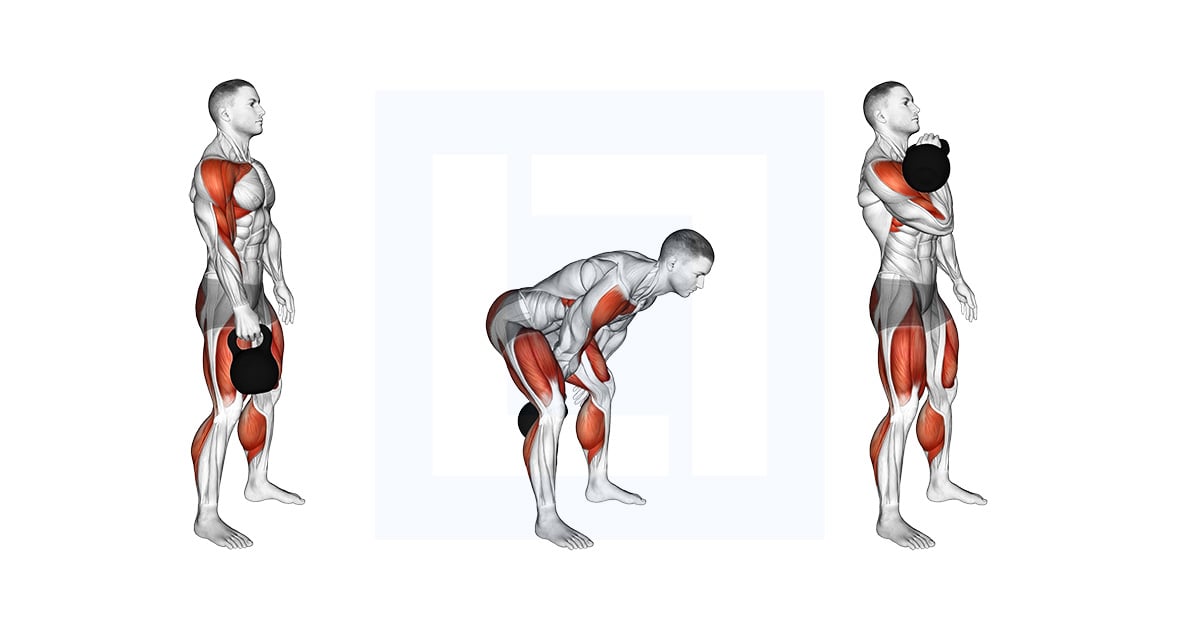 Kettlebell Hang Épaulé