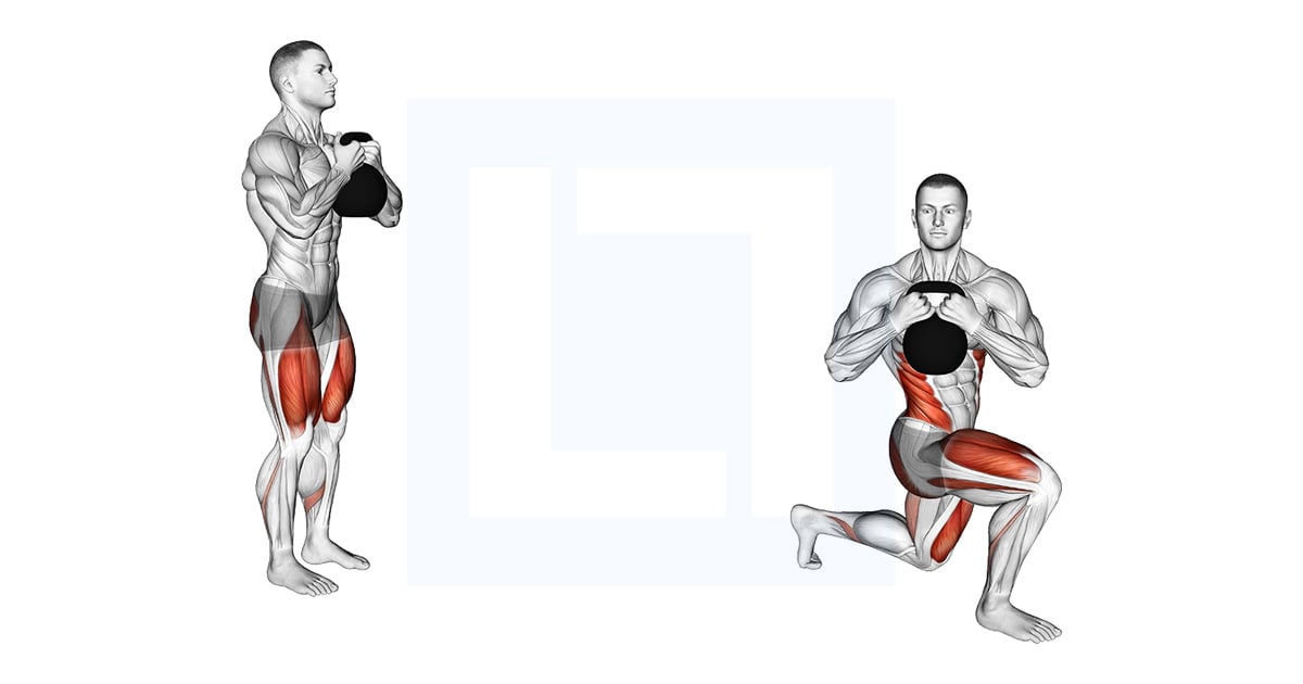 Fente Kettlebell avec torsion