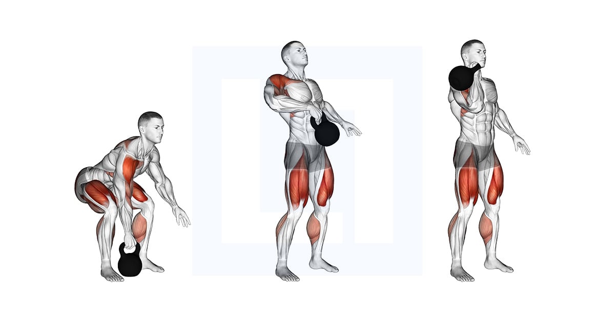 Kettlebell One Arm Épaulé