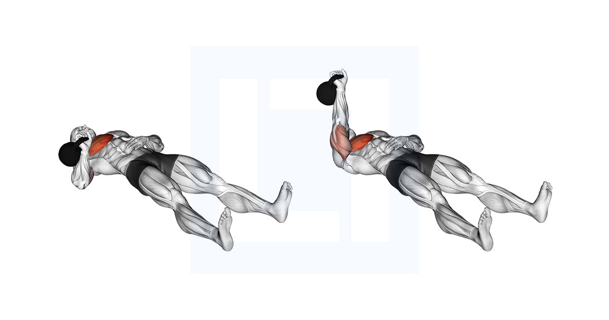 Kettlebell One Arm Floor Développé