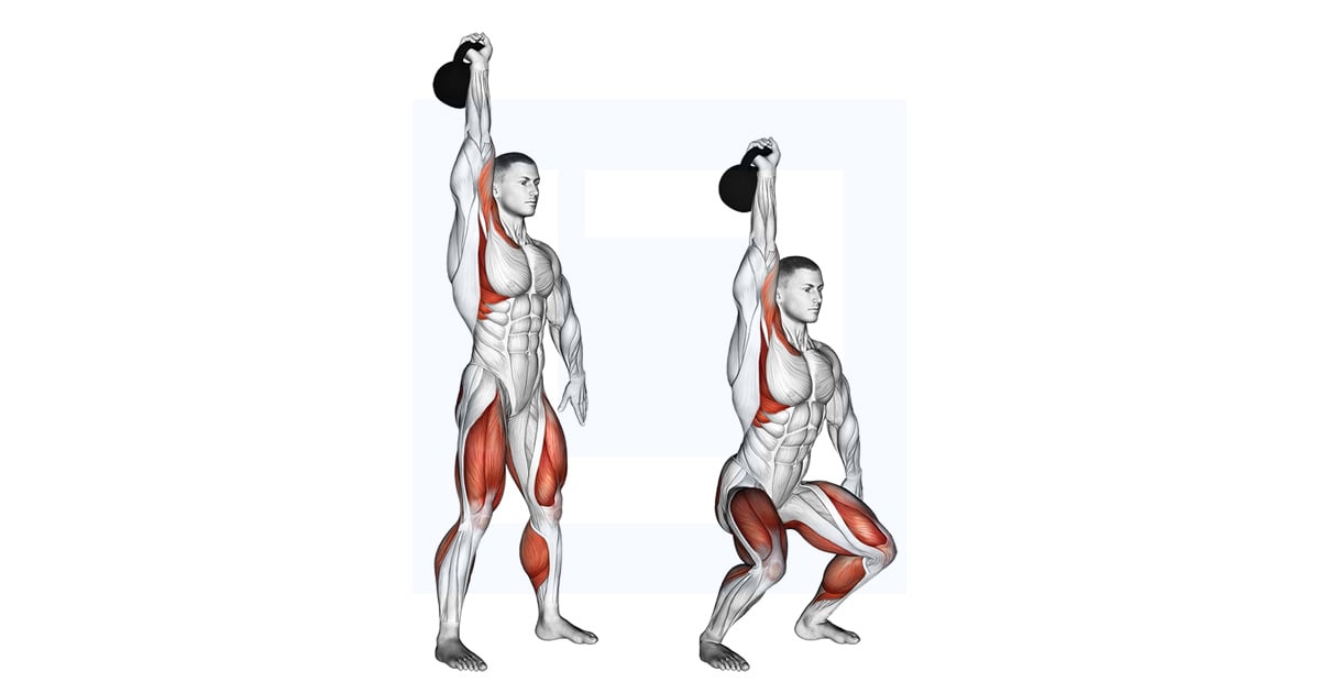Jerk à un bras avec Kettlebell
