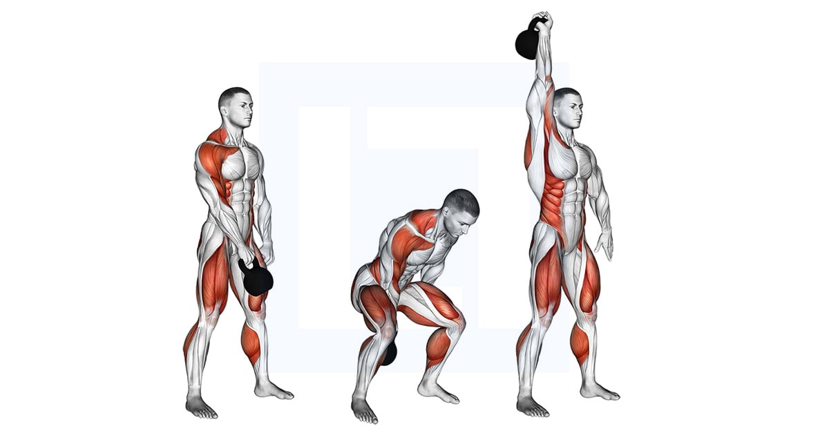 Kettlebell One Arm Arraché