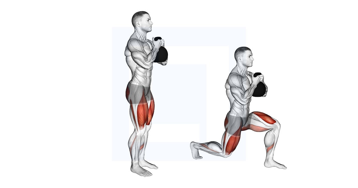 Kettlebell Fente arrière