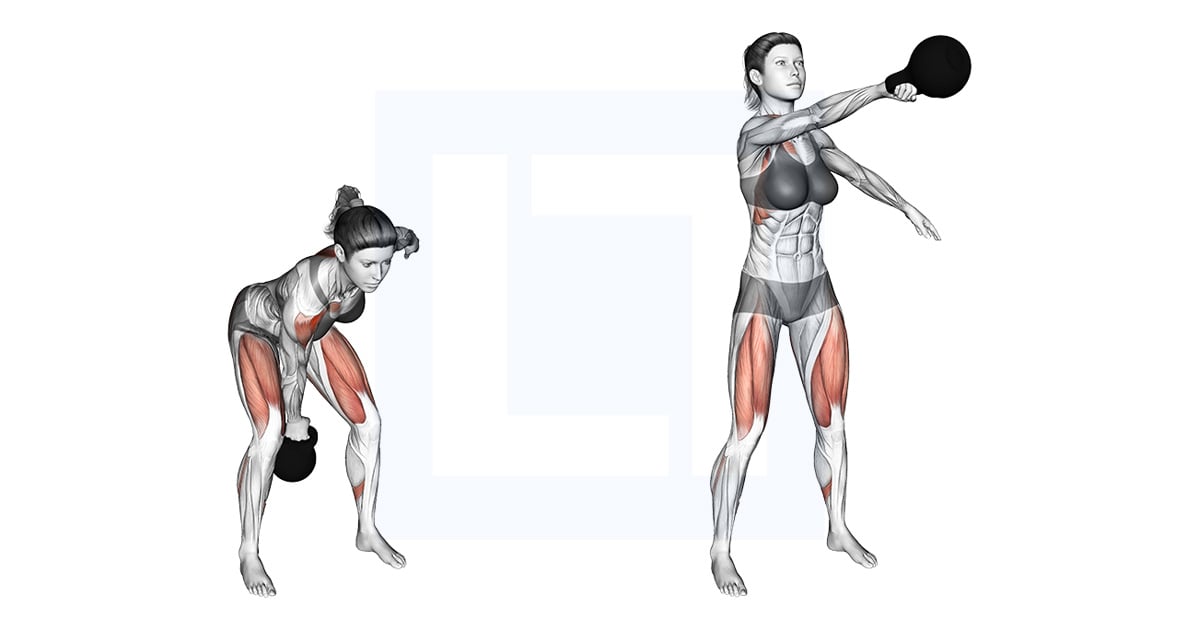 Kettlebell un bras Swing
