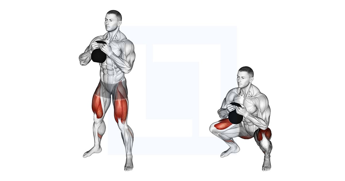 Sumo Squat avec Kettlebell