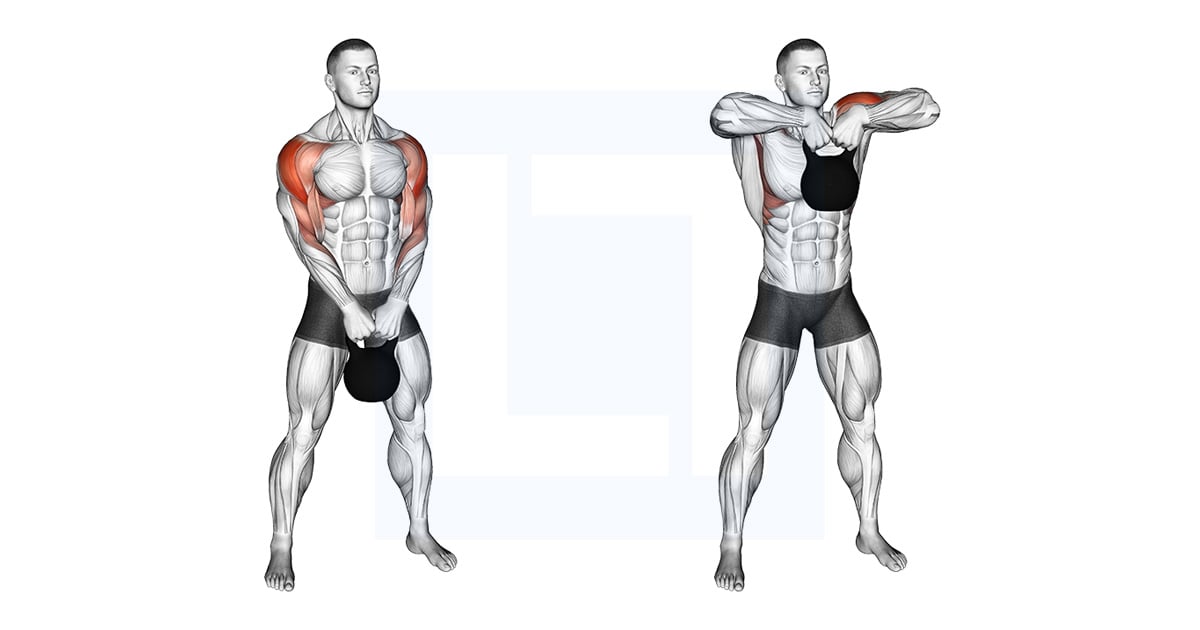 Kettlebell Upright Rowing