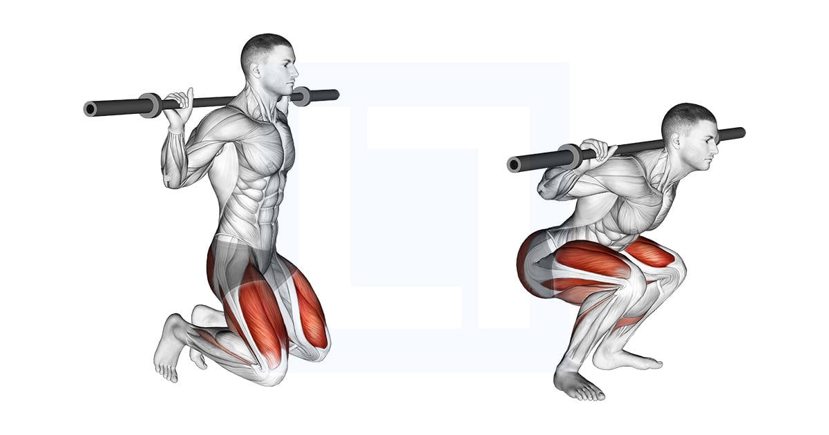Kneeling Jump Squat