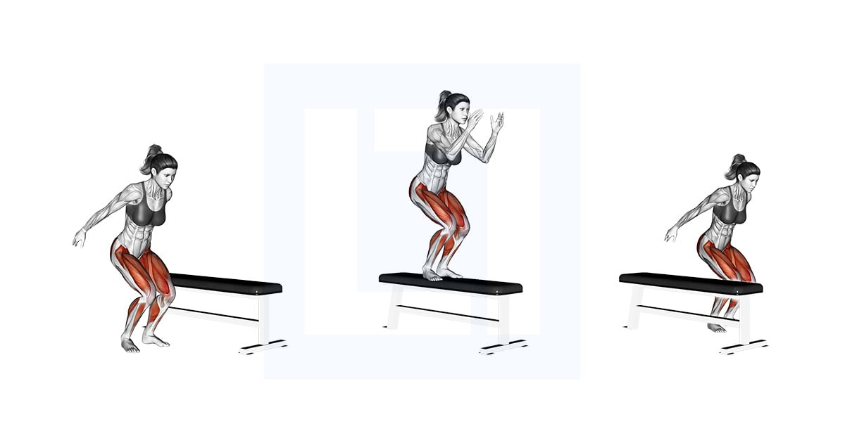 Saut latéral sur box jump