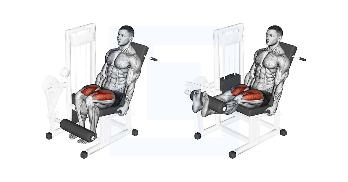 Extension de jambe machine