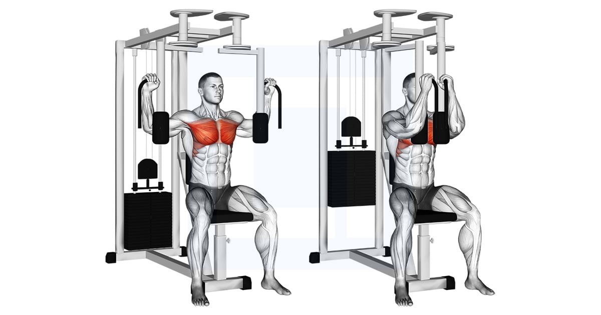 Lever Pec Deck Écarté