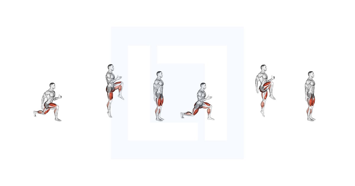 Lunge avec saut