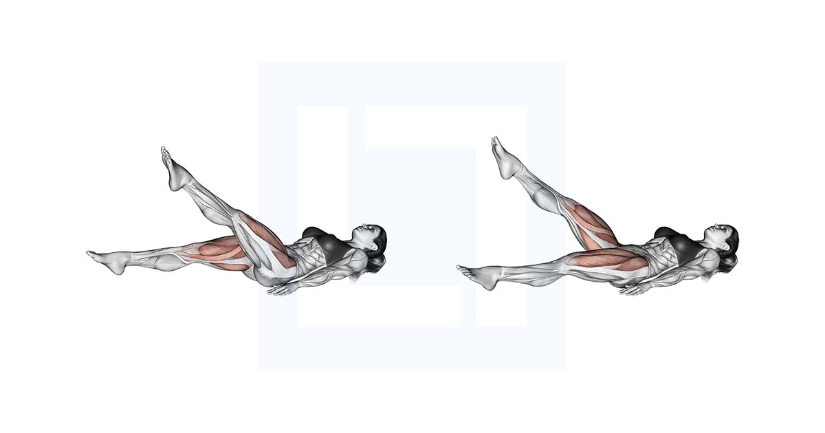 Allongé Scissor Kick