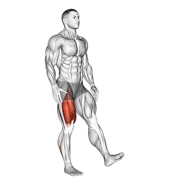One Leg Quart de squat