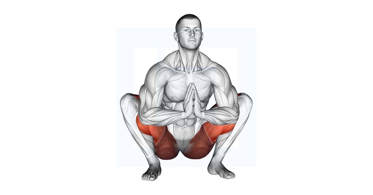Prayer Squat Yoga Pose
