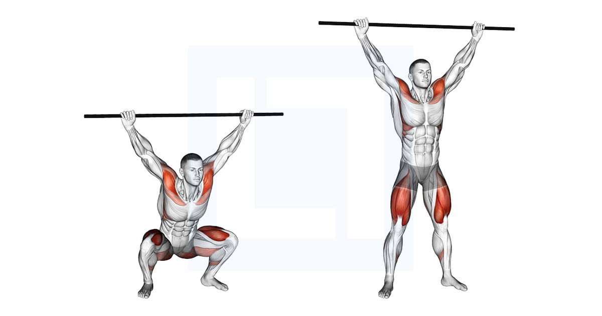 Overhead Squat au  PVC