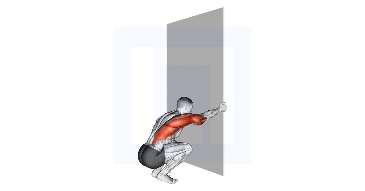 Reaching Upper Back Stretch
