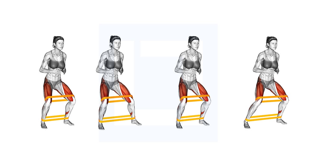 Resistance Band Side Walk