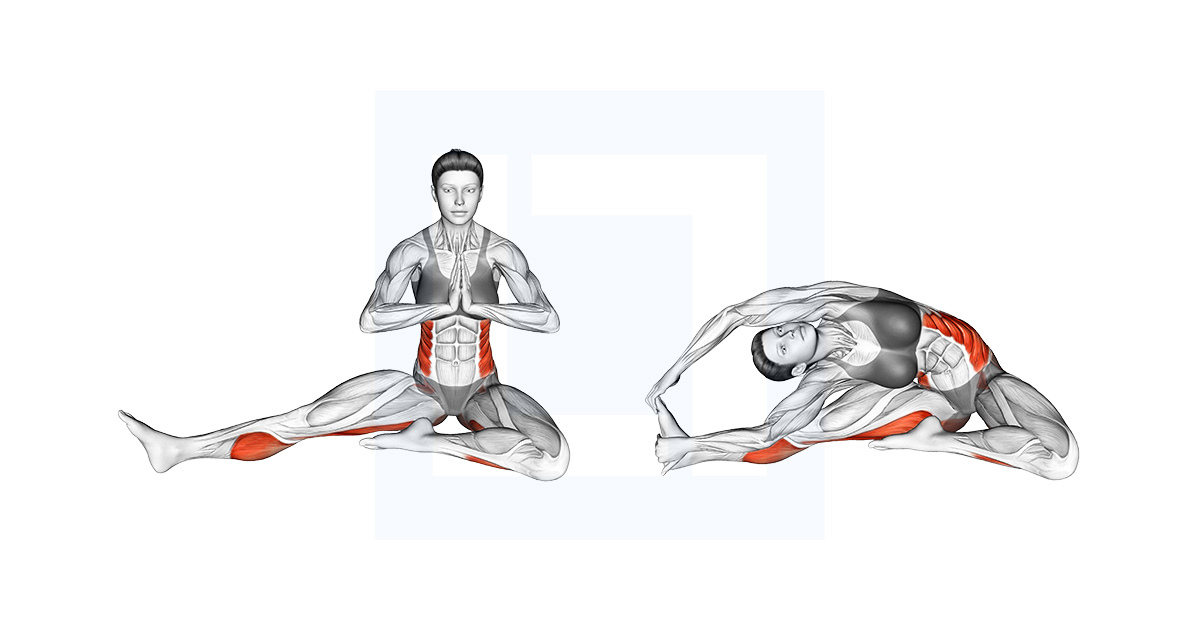 Revolved Head to Knee Pose
