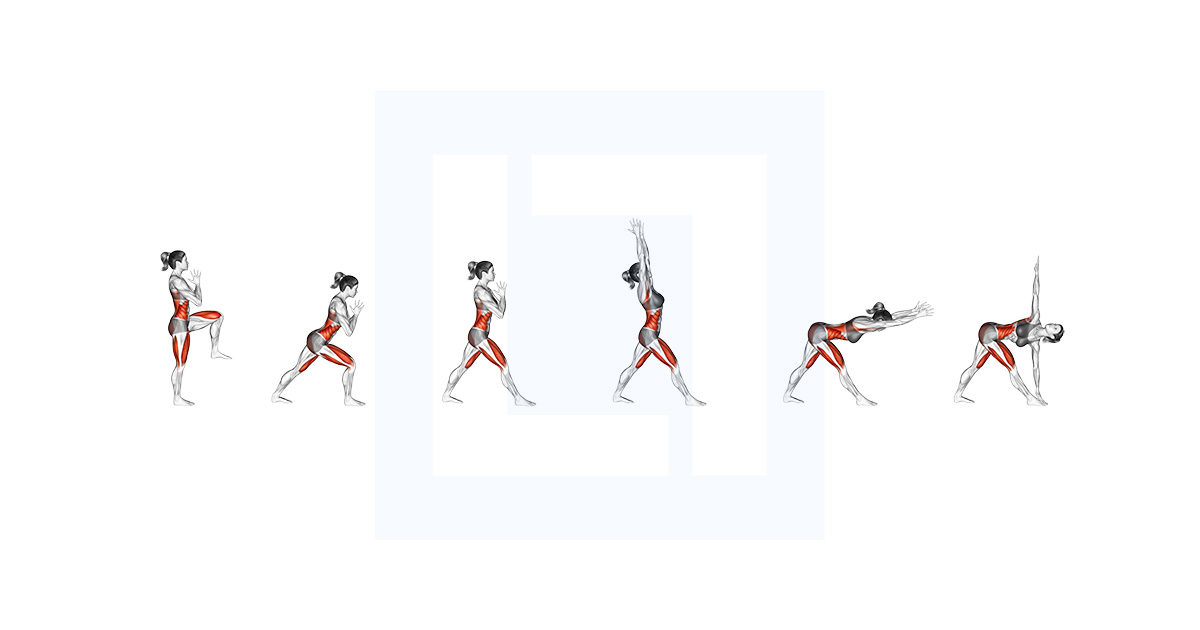 Revolved Triangle Pose
