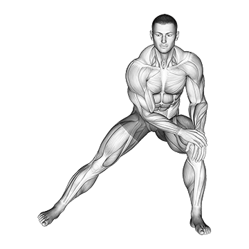 Side Fente Adductor Stretch